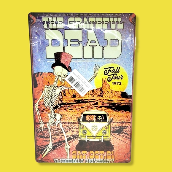 The Greatful Dead Tin Sign - Picture 6 of 8